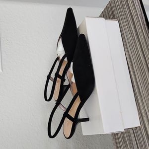 POL Classic Black Pointed Heels